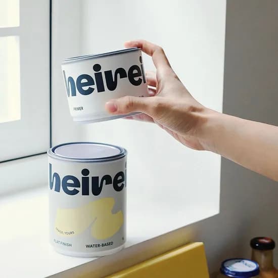 heirei 프라이머 젯소 0.5L 친환경 수성 페인트 백색 15,000원