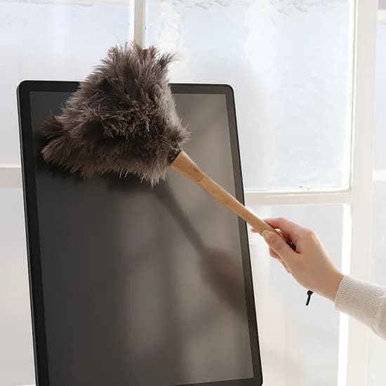 네이쳐 타조깃털 먼지털이개