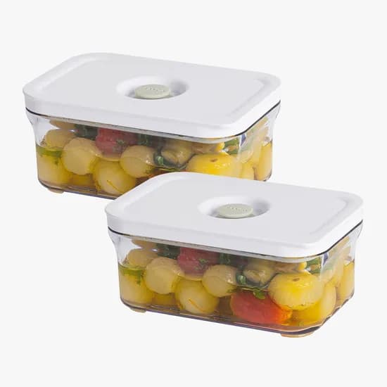 파워바큠 진공 밀폐용기 로우 650ml