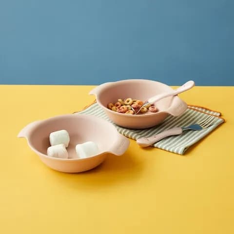 키즈세이프 렌지안심 시리얼볼 2P세트 15cm 핑크