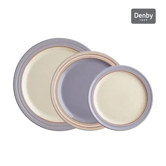 헤리티지 플레이트 3P 세트 (2colors) 라일락,파운틴