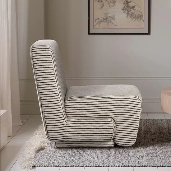 콜드포그 - NUGU EASY CHAIR (BLACK STRIPE) 이지체어 소파