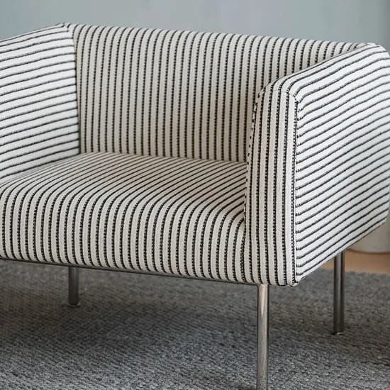 콜드포그 - DUBU EASY CHAIR (BLACK STRIPE) 이지체어 소파