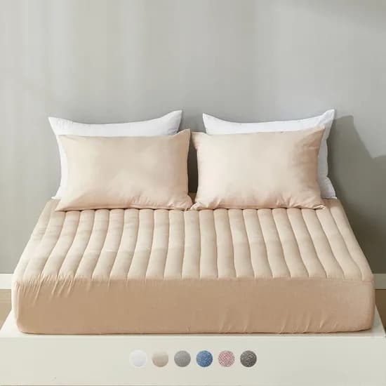 베스트 ㄷ자밴딩 누빔 매트리스커버 5size 6color