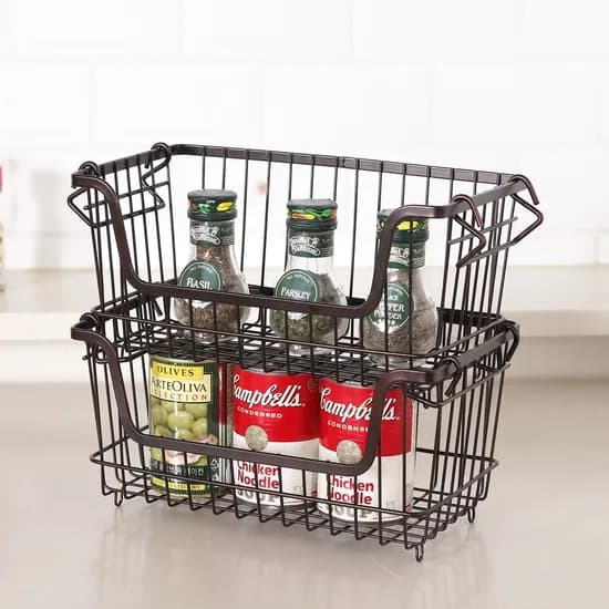 인테리어 수납 바구니 2size