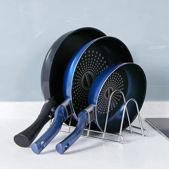 국내생산 후라이팬 4단 정리대 가로형 8,900원