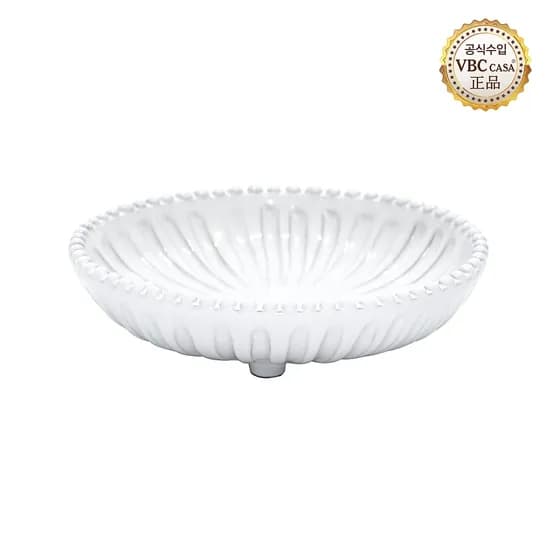 인칸토 스트라이프 풋티드 라운드볼 15.5cm
