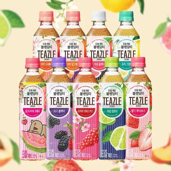 티즐 제로 피치우롱티 500ml 20개 외 8종
