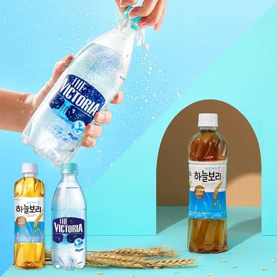 더 빅토리아 탄산수/탄산음료 500ml*20개 + 하늘보리 500ml*20개