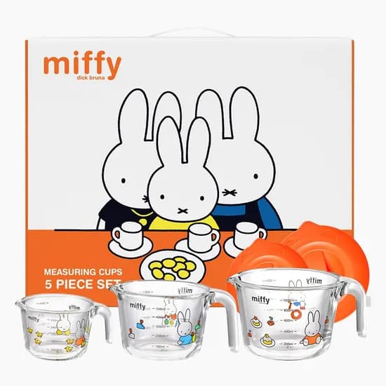 미피 내열유리 계량컵 5P 세트