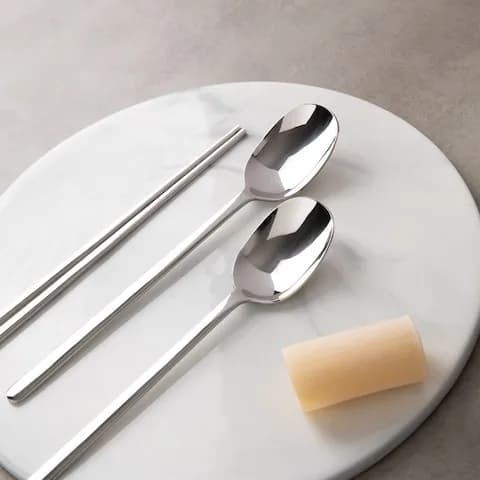 국산 비다 올스텐 수저 5인세트 유광