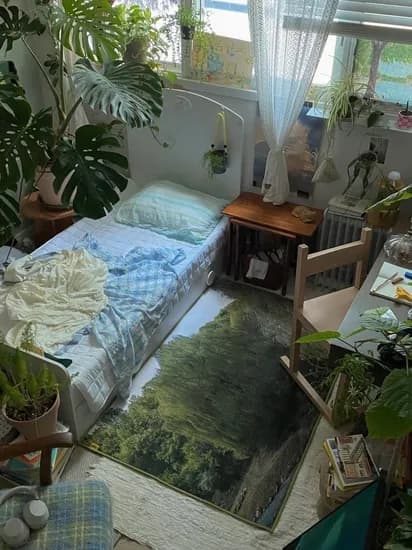 버드나무 러그 100x150