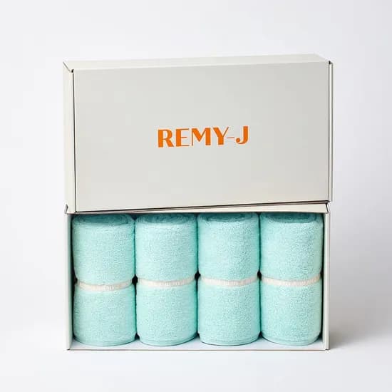 민티 밴딩페이스타올 250g 고급모달텐셀 (4p, 선물포장)
