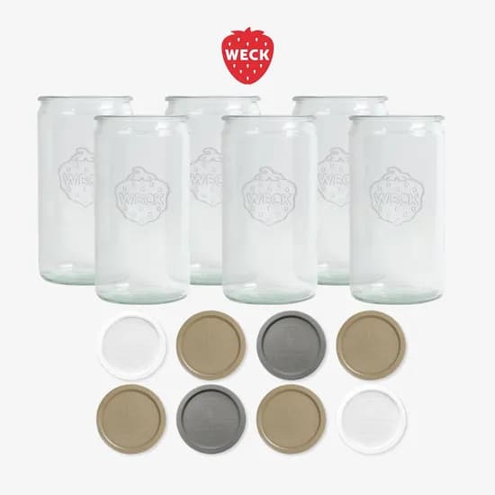 실린더 974(1590ml) 6개 + PE뚜껑 8개 세트