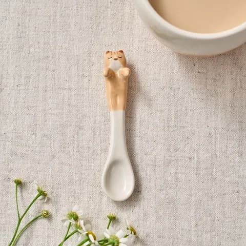 L 뚱냥이 티스푼 걸이형 갈색냥 4,900원