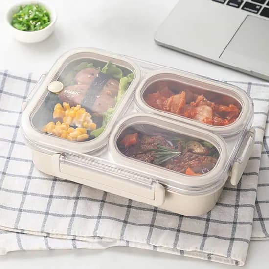 스텐 런치박스 직장인 도시락통 식판 나눔 반찬통 2칸 외 옵션