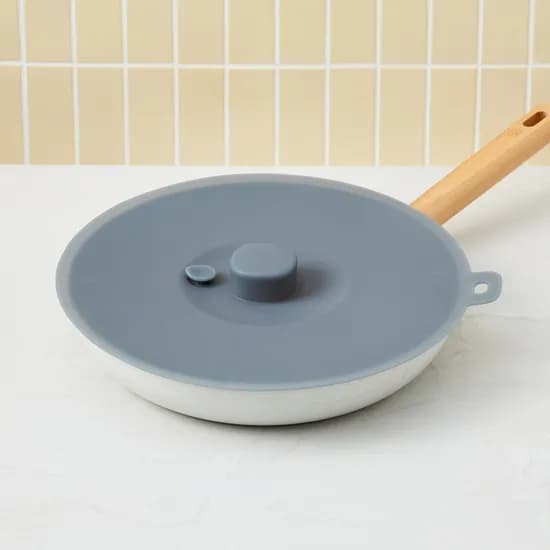 다용도 올실리콘 스팀홀 뚜껑 30cm 그레이