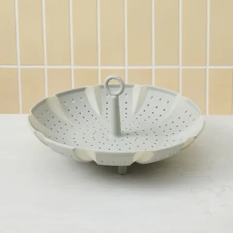 깔끔 실리콘 찜기 25CM 그레이 NEW