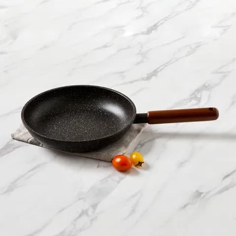 NEW 기름이 적게드는 스플래터 티타늄코팅 인덕션겸용 프라이팬 24cm