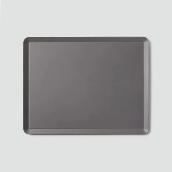 논슬립 컬러 사각쟁반 36x28cm 차콜