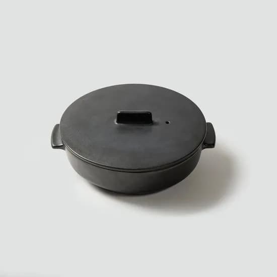 내열 자기 넓은형 뚝배기 22cm
