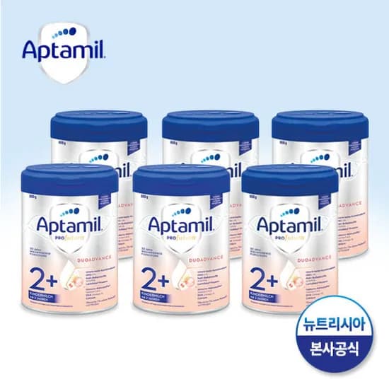 Aptamil 프로푸트라 킨더밀쉬 2+ 800g x 6통세트