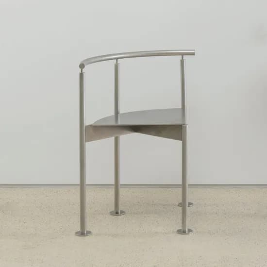 Quarter chair Stainless steel