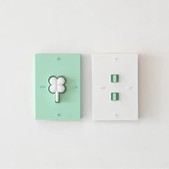LUCKY SWITCH COVER GREEN 스위치 커버