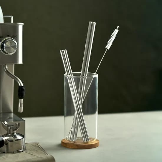 304 일자 스트로우세트 (22.5cm 2p+30cm 2p+세척솔1p)