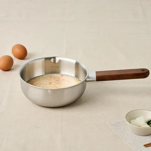 매일쓰는 통3중 스텐 인덕션가능 편수냄비18cm
