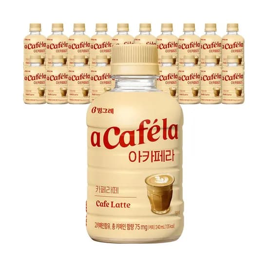 아카페라 카페라떼 240ml*20입