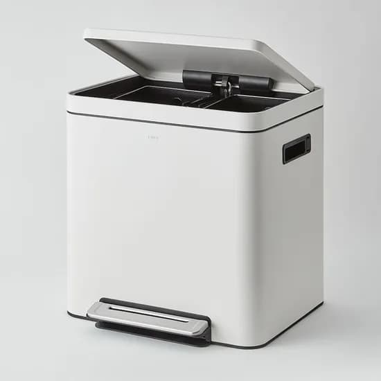 시그니처 페달휴지통 30L 화장실 사무실 쓰레기통 분리수거함 대용량