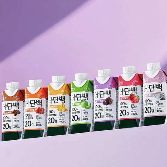 더단백 드링크 7종 250ml 18팩