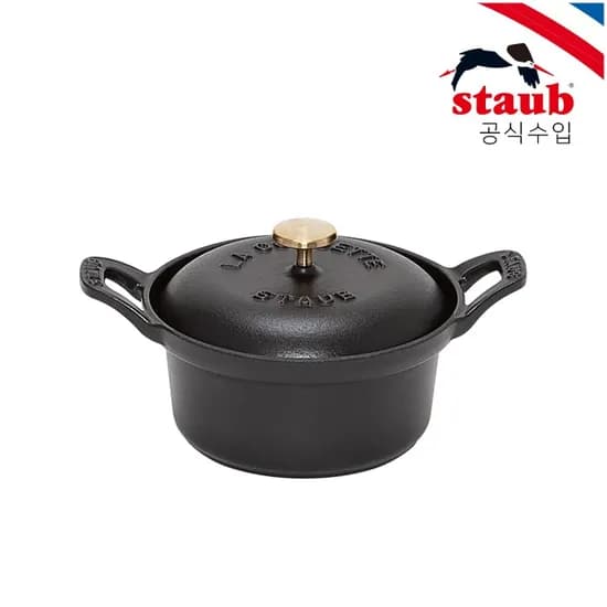 원형 빈티지 꼬꼬떼 12cm 블랙 ST1741223