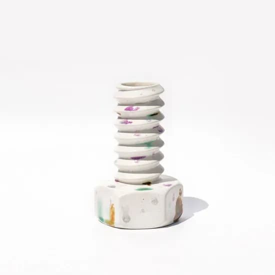 Bolt vase 볼트 화병 Purple pop