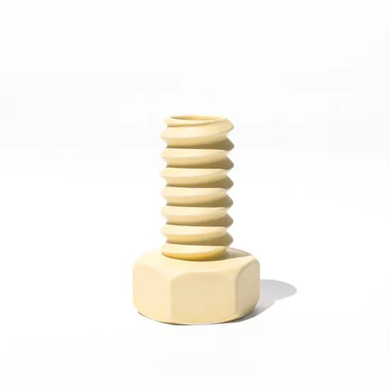 Bolt vase 볼트 화병 Butter 42,000원