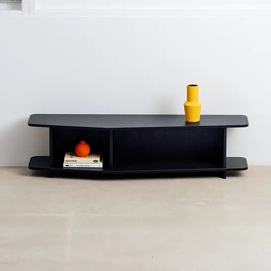 콜드포그 BLACK TV STAND 선반 거실장