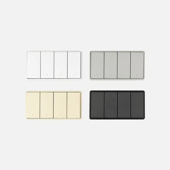 파츠 프리미엄 스위치_2구 4회로_4colors