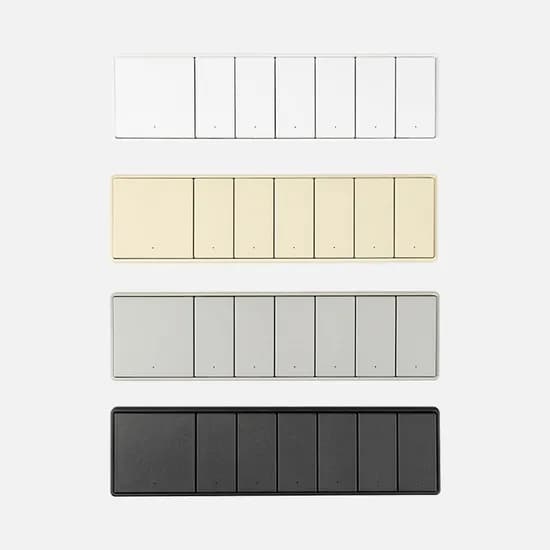 파츠 프리미엄 스위치_4구 7회로_4colors