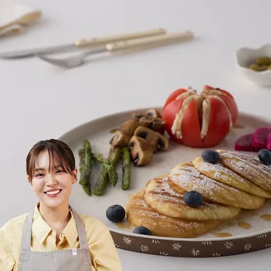 헤리티지 도자기 디저트 플레이팅 원형 접시 3종