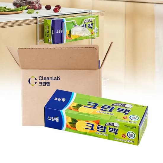 크린백 위생백 일회용 비닐팩 25cm x 35cm 중 100매 50개