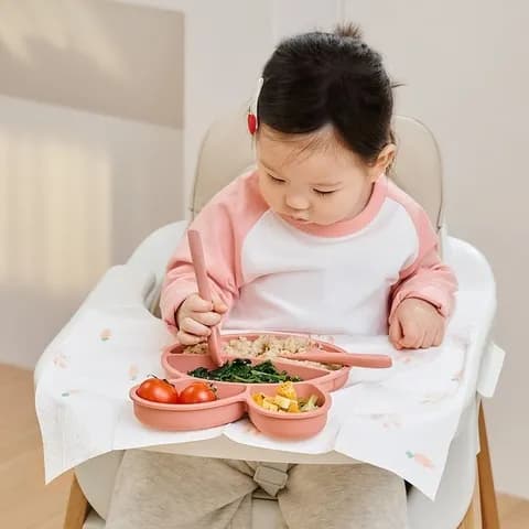 일회용 방수 휴대용 이유식 테이블 매트 3box(60매)