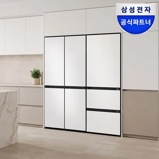 한정수량316만원대 비스포크 키친핏 냉장고 세트 RM70F63R2A RQ33DB74D2AP