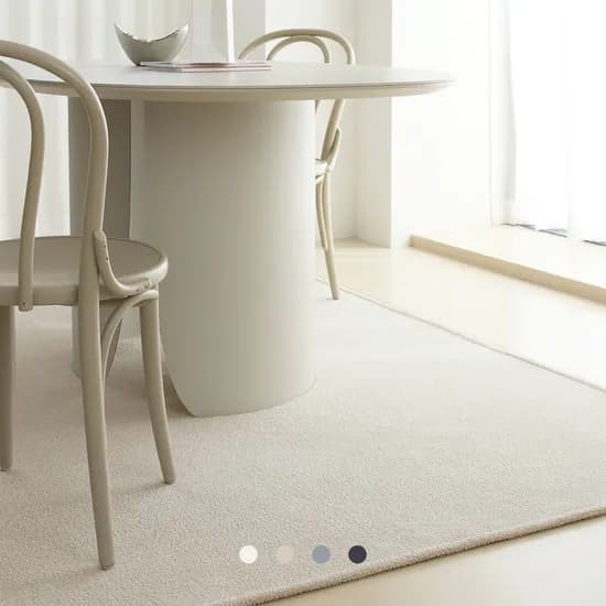 선데이 사계절 워셔블 거실 러그 카페트 7size 4colors