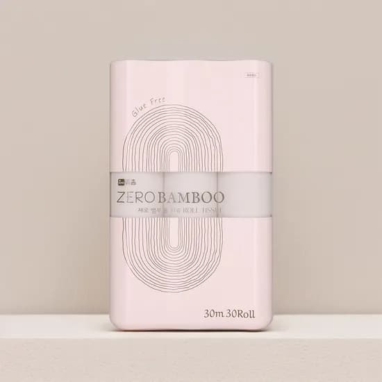 글루프리 제로 대나무 화장지 30M 30롤