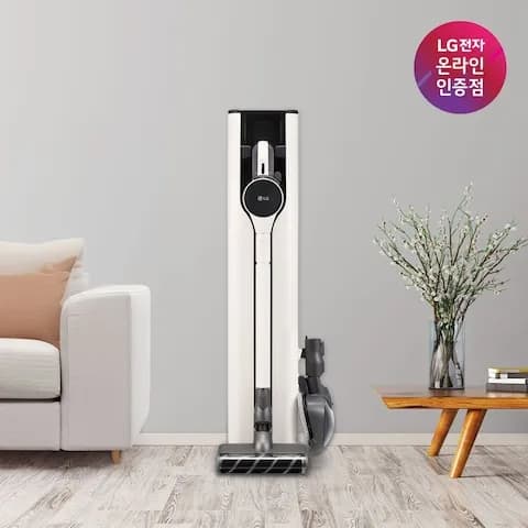 LG 코드제로 오브제컬렉션 A7 올인원타워 무선청소기 A727WA 220W