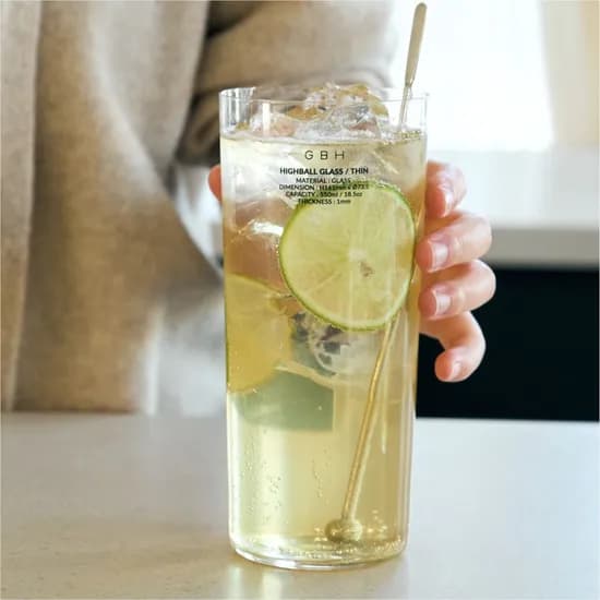HIGHBALL GLASS THIN 얇은 하이볼 글라스 유리컵