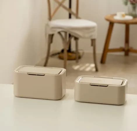 초간편 원터치 촉촉한 이중실리콘 물티슈 디스펜서 케이스 2size