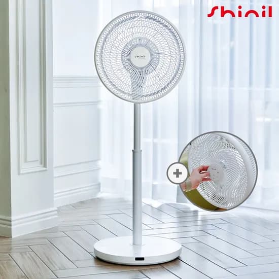 평점 5.0 | BLDC 초절전 리모컨 저소음 써큘레이터 선풍기 SIF-DC14RHS