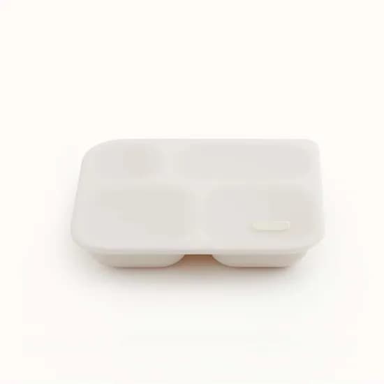 네모 4구식판 뚜껑